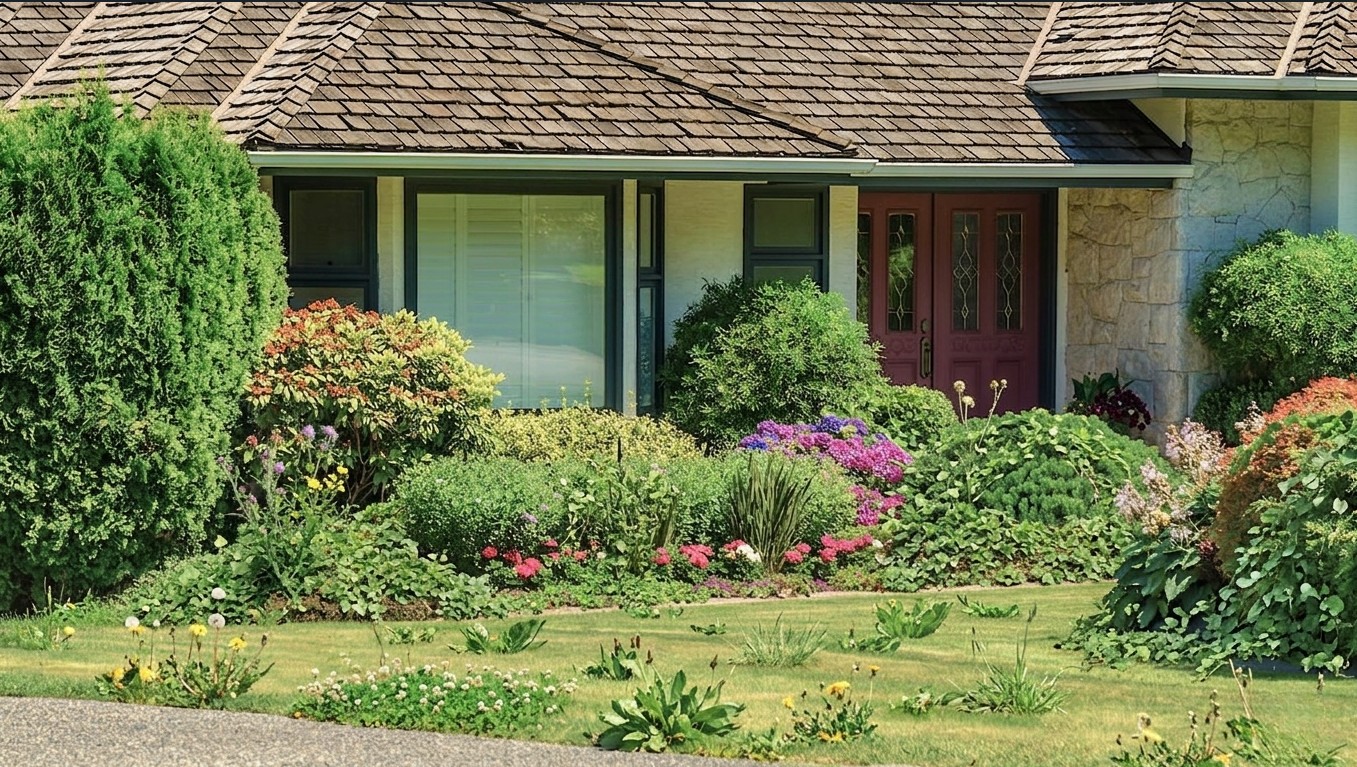 Overgrown Lawn