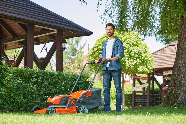 Lawn mowing